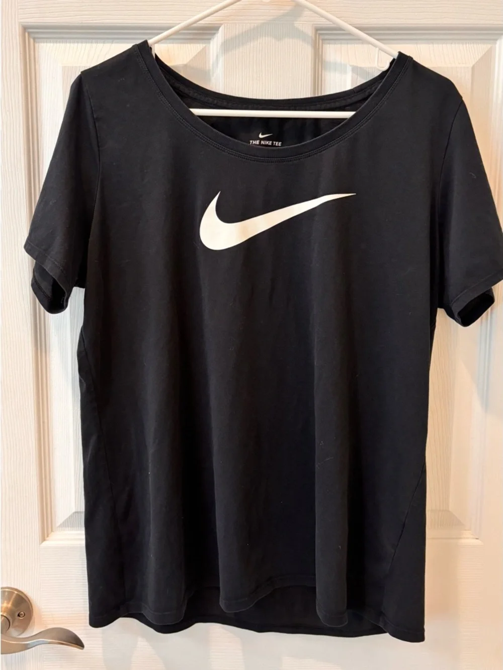 Nike Black Swoosh Tee
